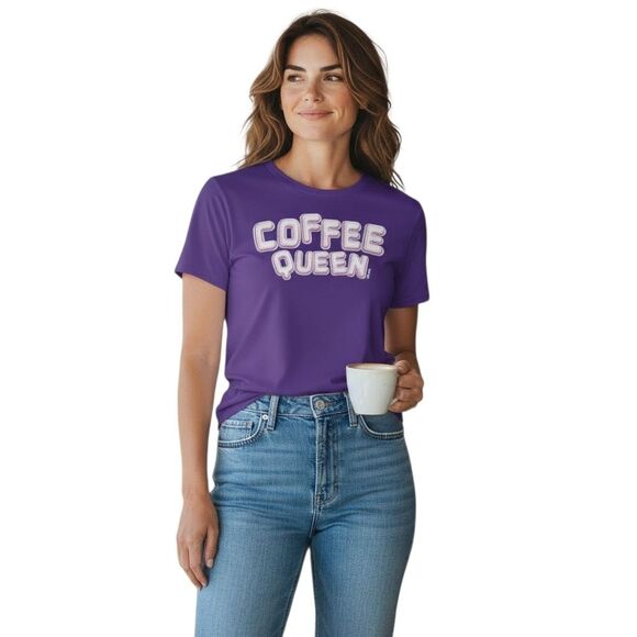 Coffee Queen - Custom T-shirt NWT - Picture 1 of 7